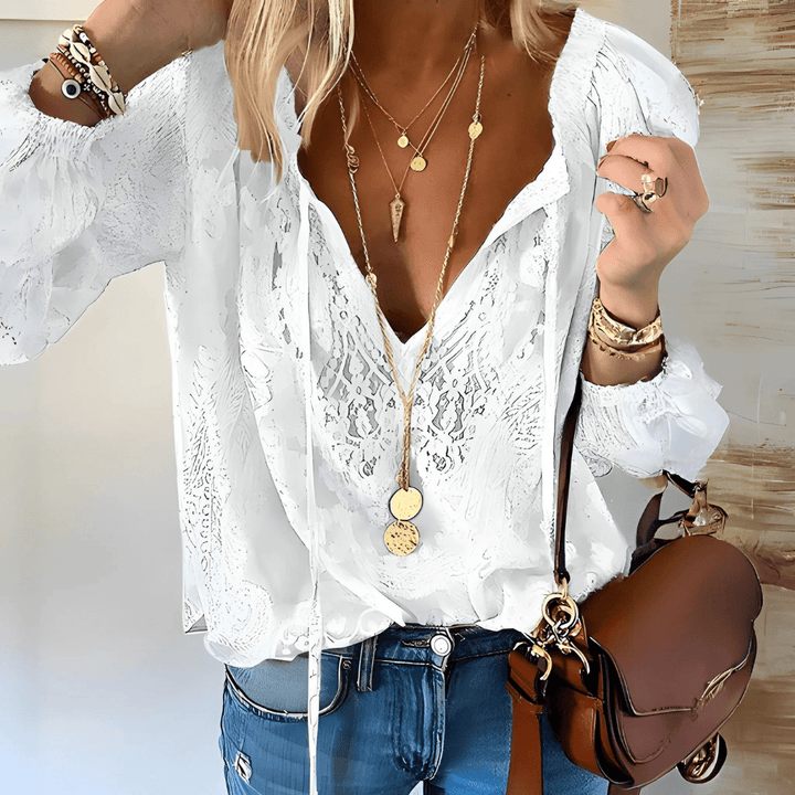 Top de mujer elegante y refinado