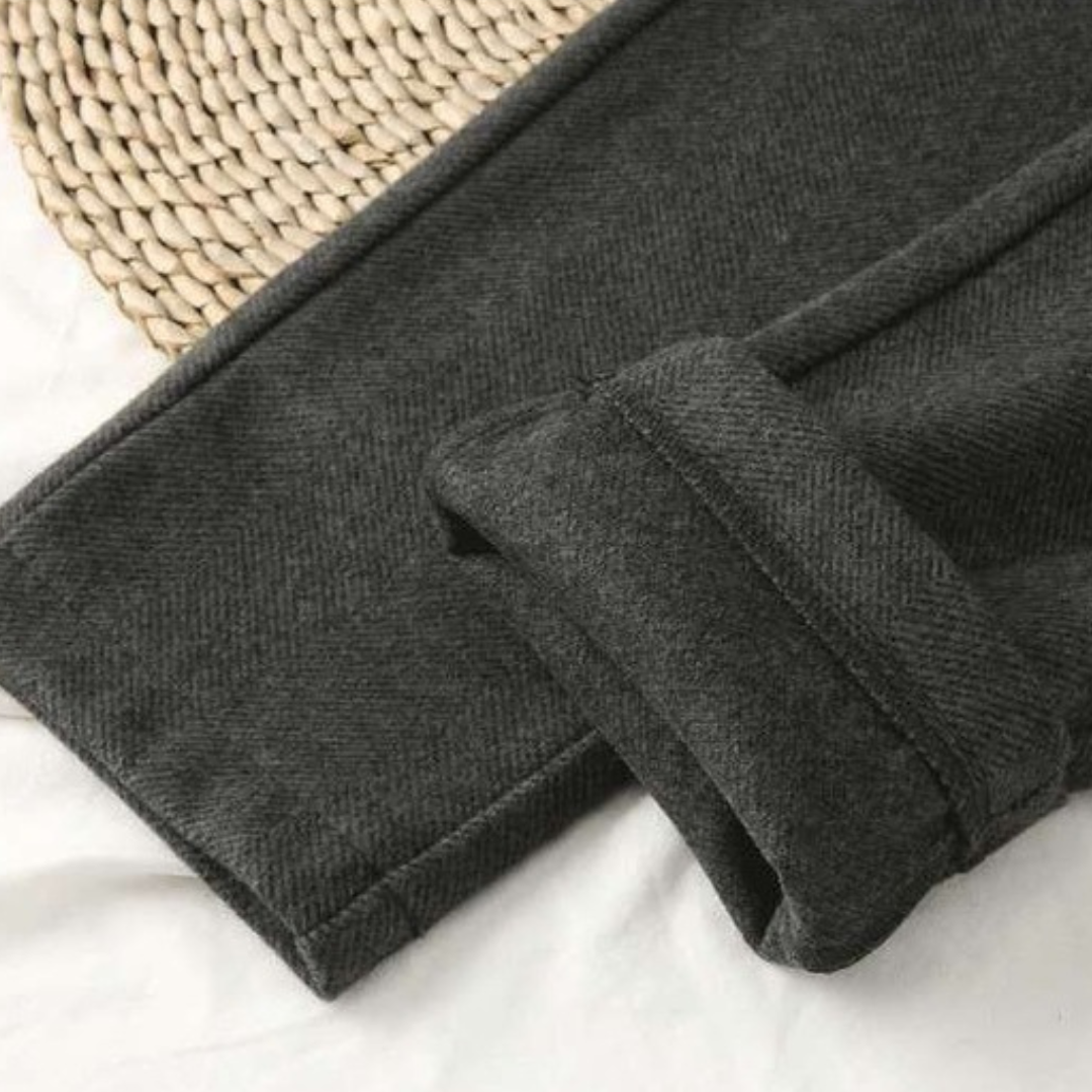 Pantalones de mujer elegantes de talle alto