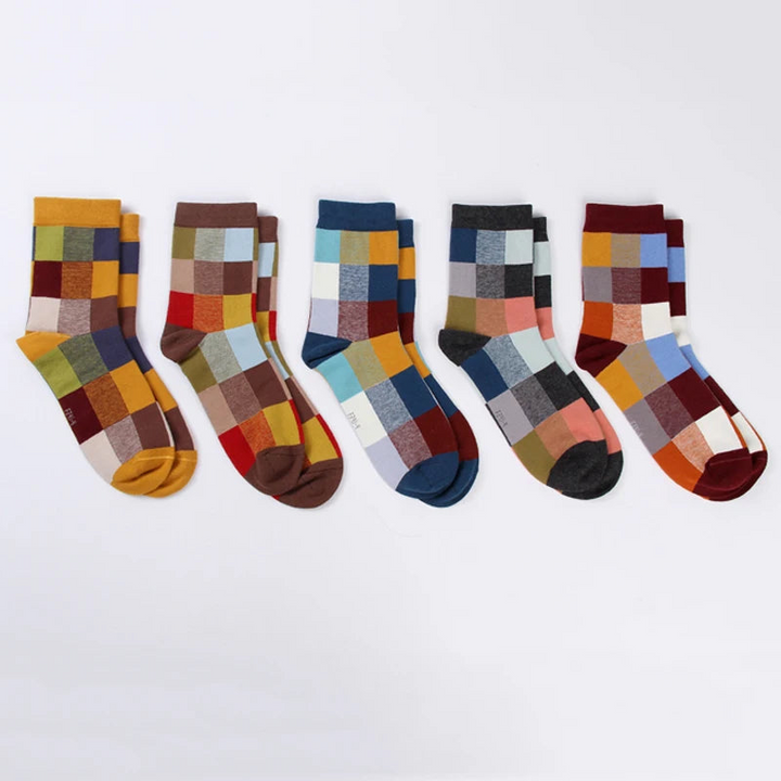 Calcetines Fantasía para Hombre – 5 Pares para Uso Diario