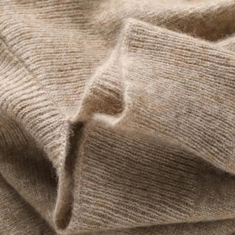Cappotto e Sciarpa da Donna 2 in 1 in Cashmere Elegante e Versatile per Autunno Inverno 5