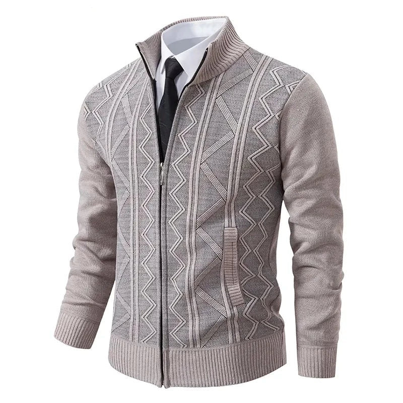Cardigan da Uomo Elegante in Maglieria di Alta Qualità - Versatile e Confortevole, Perfetto per Ogni Occasione 8
