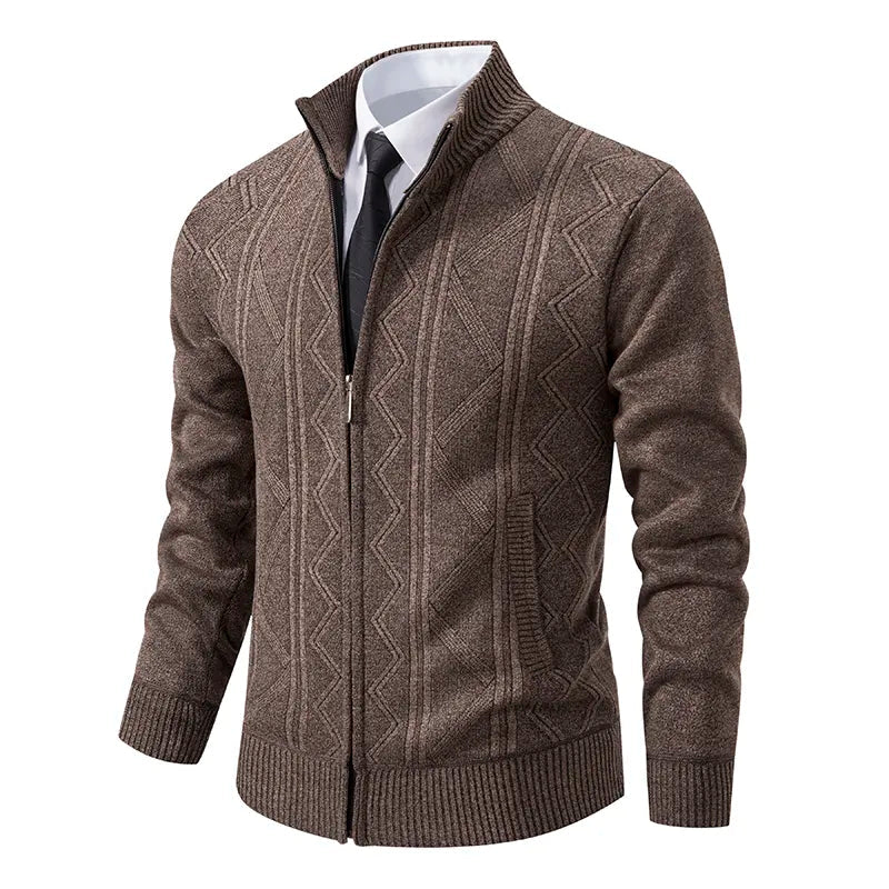 Cardigan da Uomo Elegante in Maglieria di Alta Qualità - Versatile e Confortevole, Perfetto per Ogni Occasione 9