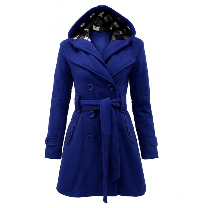 Elegante trench idrorepellente da donna per tutte le stagioni