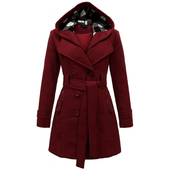 Elegante trench idrorepellente da donna per tutte le stagioni
