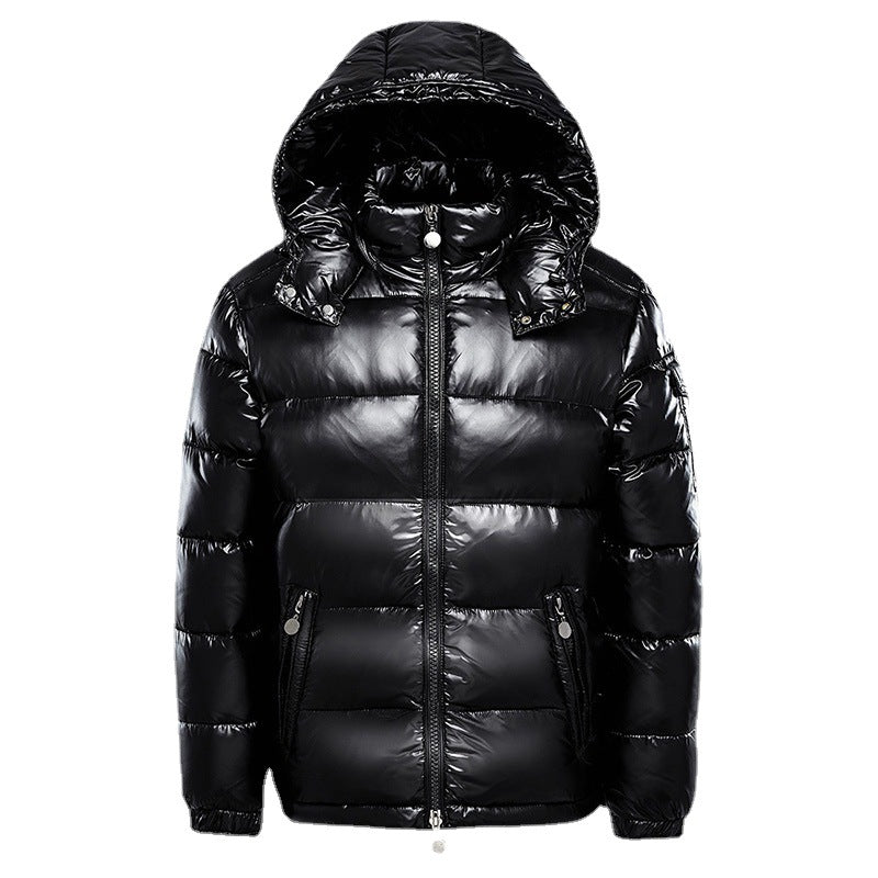 Giacca Invernale Uomo Trapuntata Piumino con Cappuccio, Caldo e Moderno, Disponibile in Diversi Colori 0