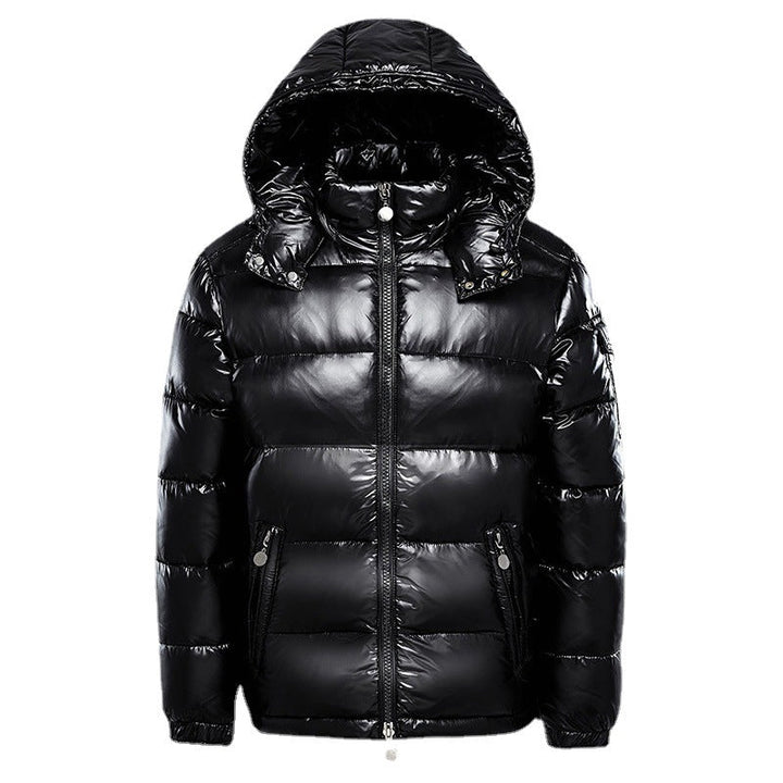 Giacca Invernale Uomo Trapuntata Piumino con Cappuccio, Caldo e Moderno, Disponibile in Diversi Colori 0