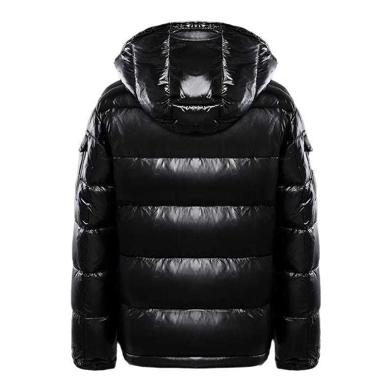 Giacca Invernale Uomo Trapuntata Piumino con Cappuccio, Caldo e Moderno, Disponibile in Diversi Colori 1
