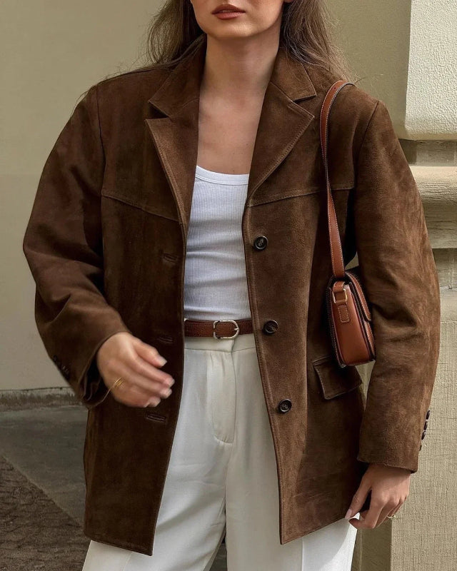 Giacca Uomo Casual Stile Vintage con Tasche Pratiche e Vestibilità Comoda 2