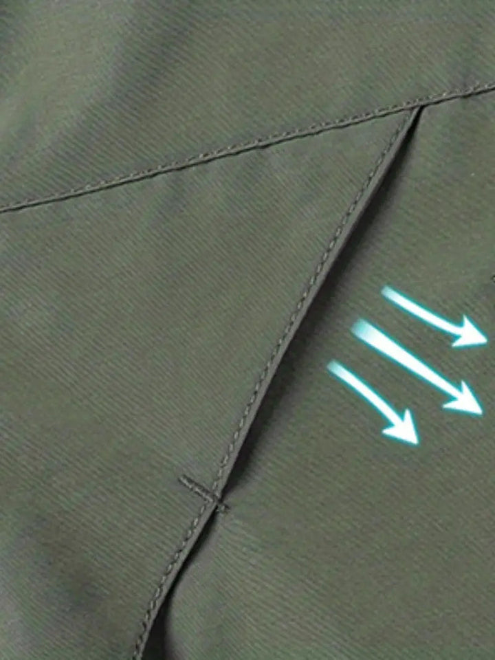 Chaqueta para hombre para actividades al aire libre con diseño funcional y moderno