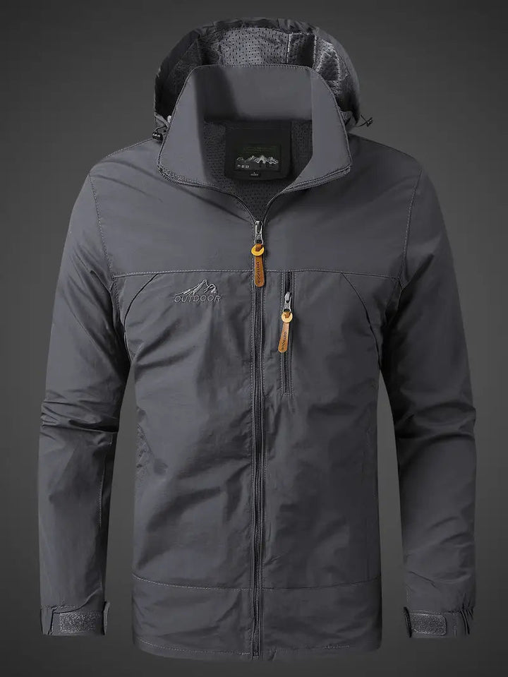 Chaqueta para hombre para actividades al aire libre con diseño funcional y moderno