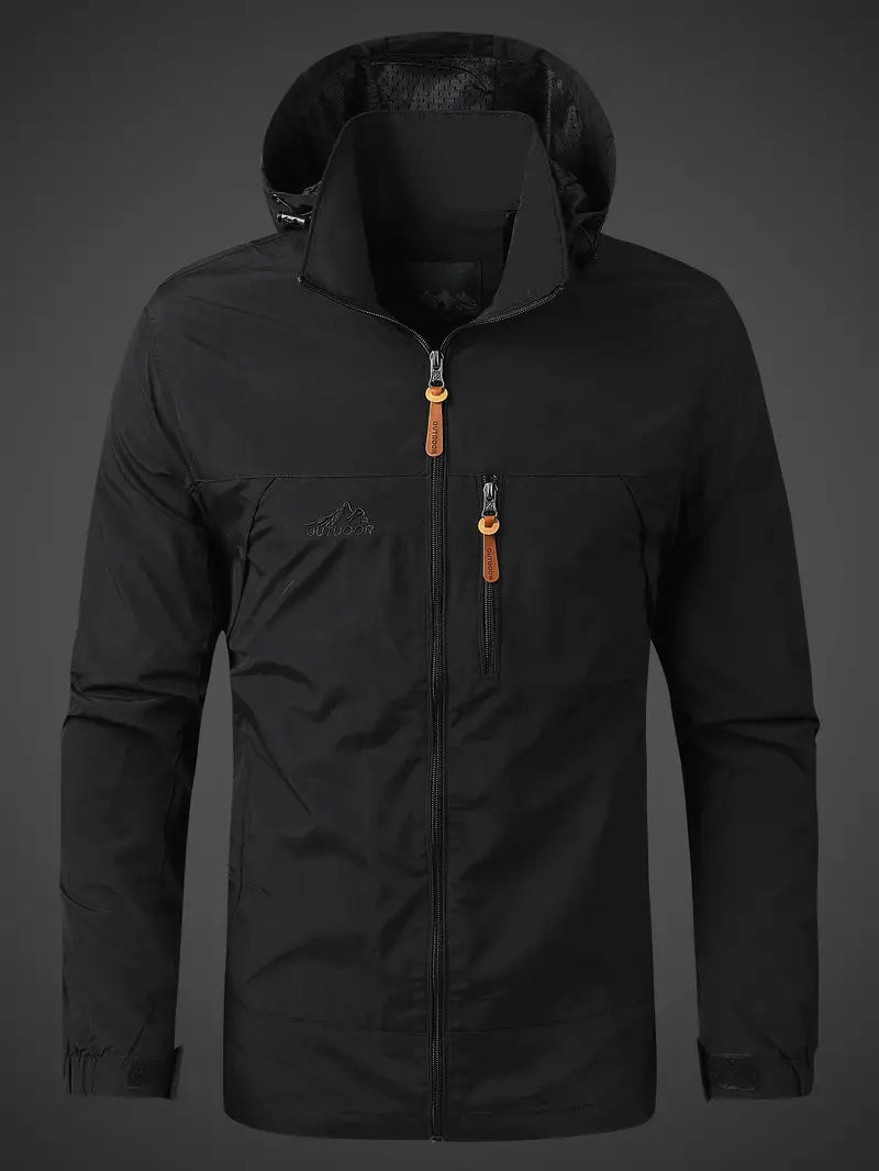 Chaqueta para hombre para actividades al aire libre con diseño funcional y moderno