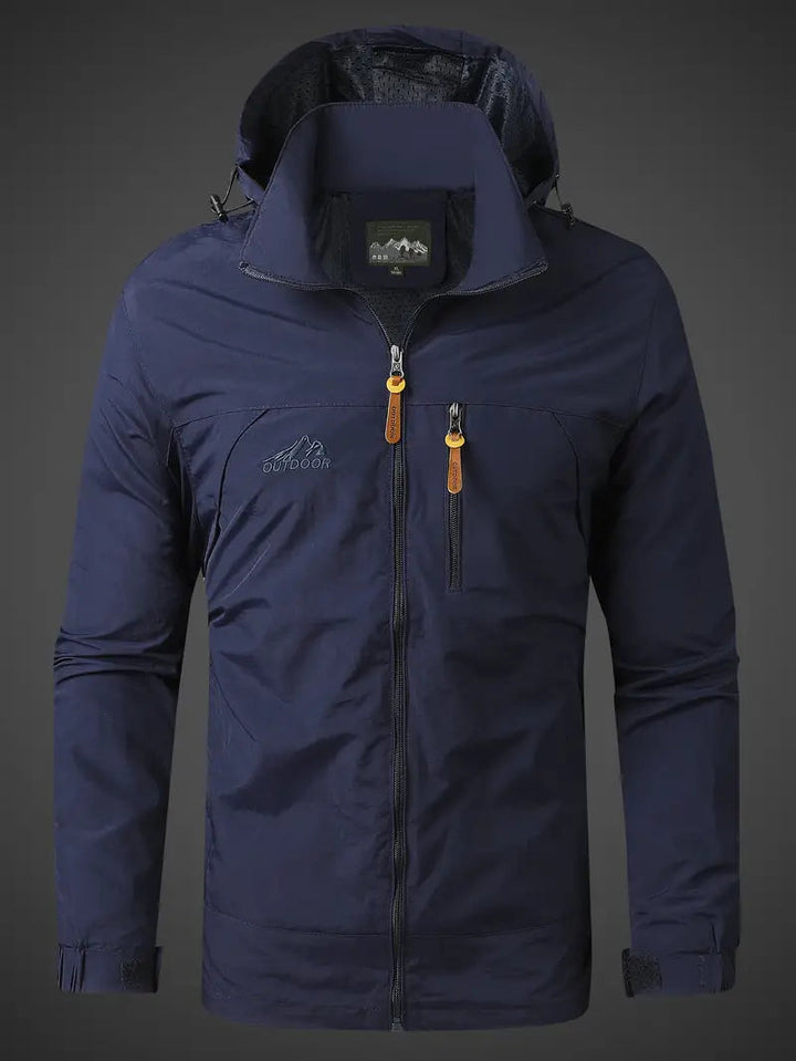 Chaqueta para hombre para actividades al aire libre con diseño funcional y moderno