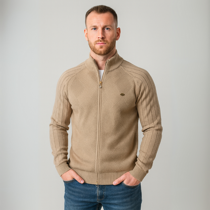 Chaqueta de Hombre de Algodón con Cremallera – Una Prenda Casual y Versátil, Perfecta para Cada Ocasión