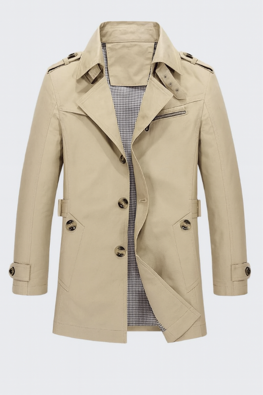 Chaqueta cortaviento para hombre - Tejido técnico, versátil para actividades al aire libre y cotidianas