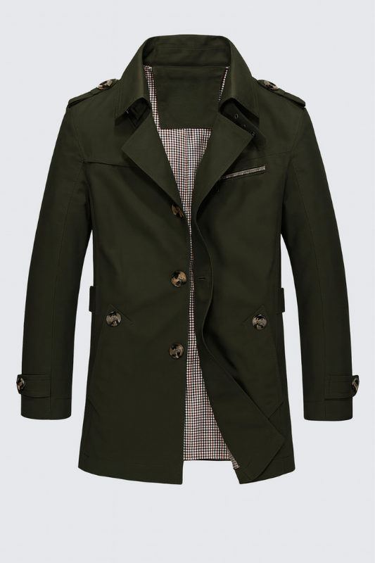 Chaqueta cortaviento para hombre - Tejido técnico, versátil para actividades al aire libre y cotidianas