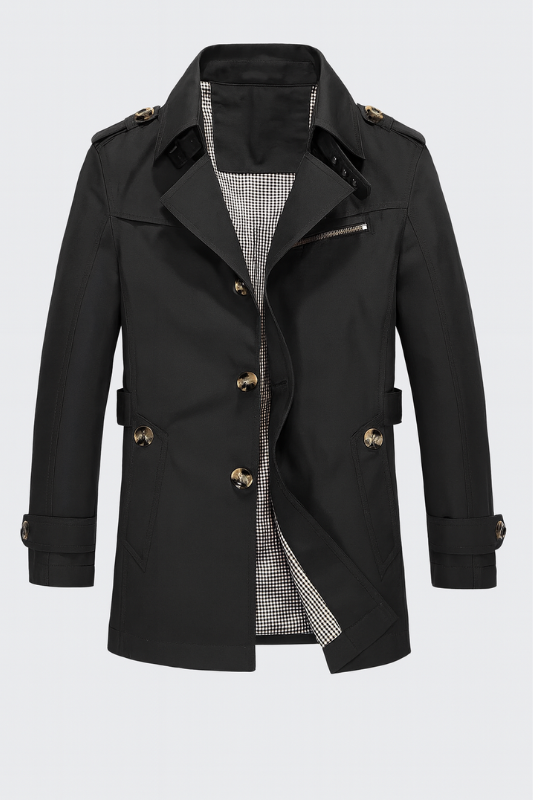 Chaqueta cortaviento para hombre - Tejido técnico, versátil para actividades al aire libre y cotidianas
