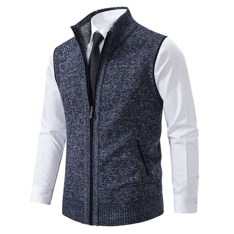 Chaleco elegante de hombre de corte slim para un look versátil y refinado