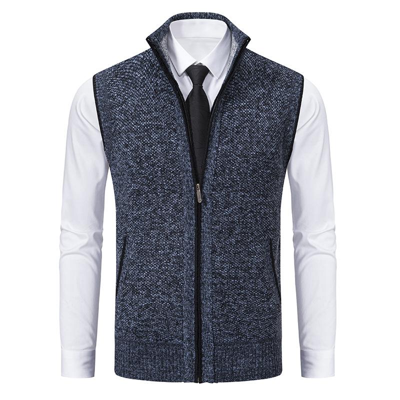 Chaleco elegante de hombre de corte slim para un look versátil y refinado
