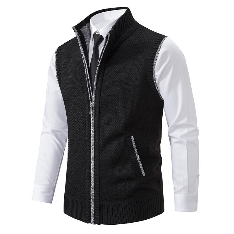 Chaleco elegante de hombre de corte slim para un look versátil y refinado