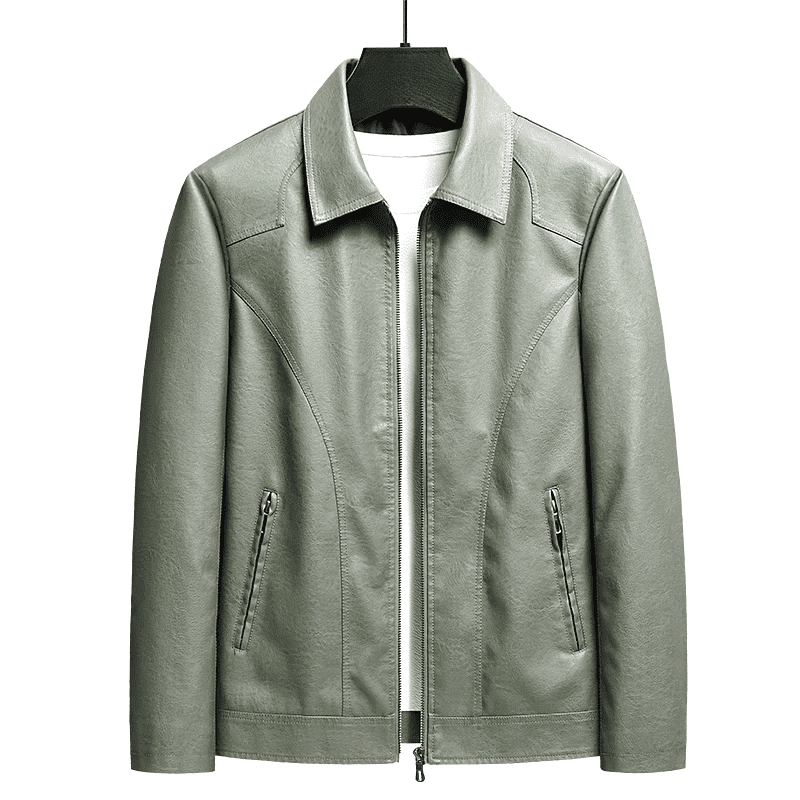 Giacca Classica ed Elegante in Pelle da Uomo