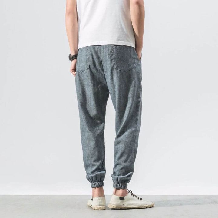Pantalones casuales de hombre con estilo elegante