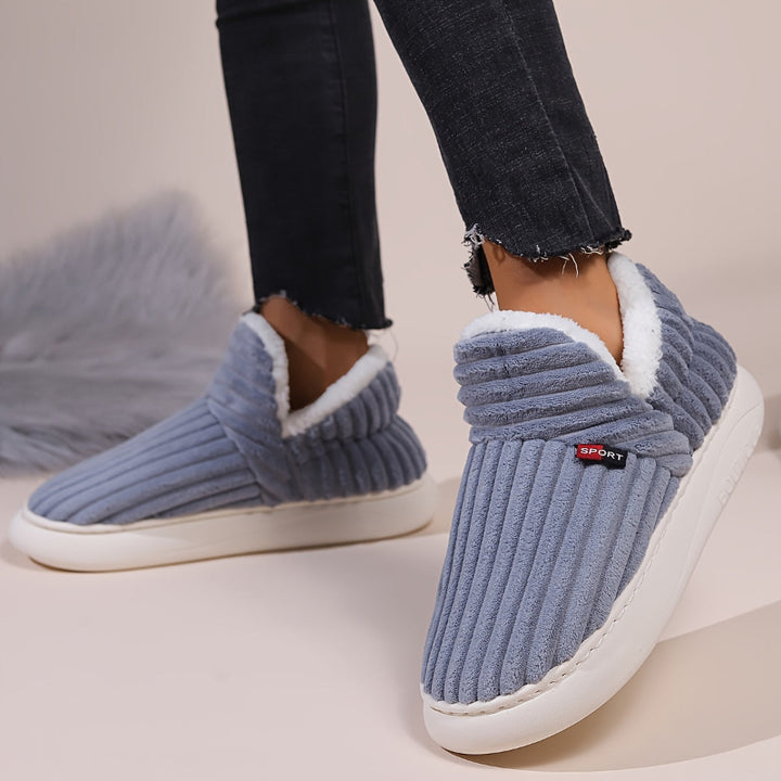 Pantofole da Donna Invernali Pelose Calde e Accoglienti con Suola Antiscivolo 11