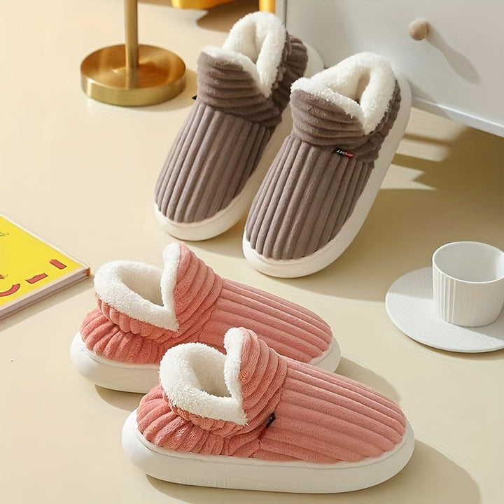 Pantofole da Donna Invernali Pelose Calde e Accoglienti con Suola Antiscivolo 6