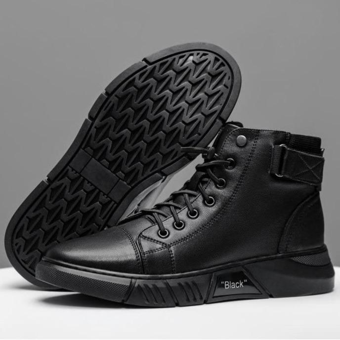 Scarpe Uomo in Pelle Traspiranti Slip-On con Suola Antiscivolo per Comfort Quotidiano 3