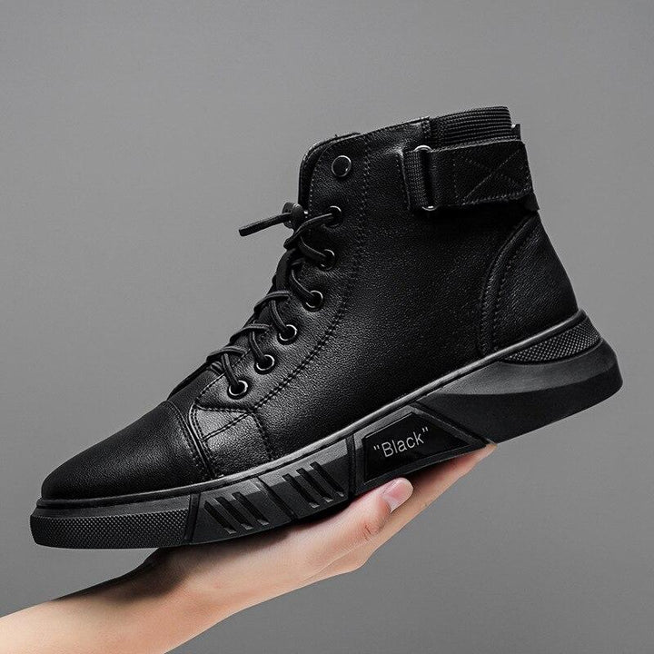 Scarpe Uomo in Pelle Traspiranti Slip-On con Suola Antiscivolo per Comfort Quotidiano 5
