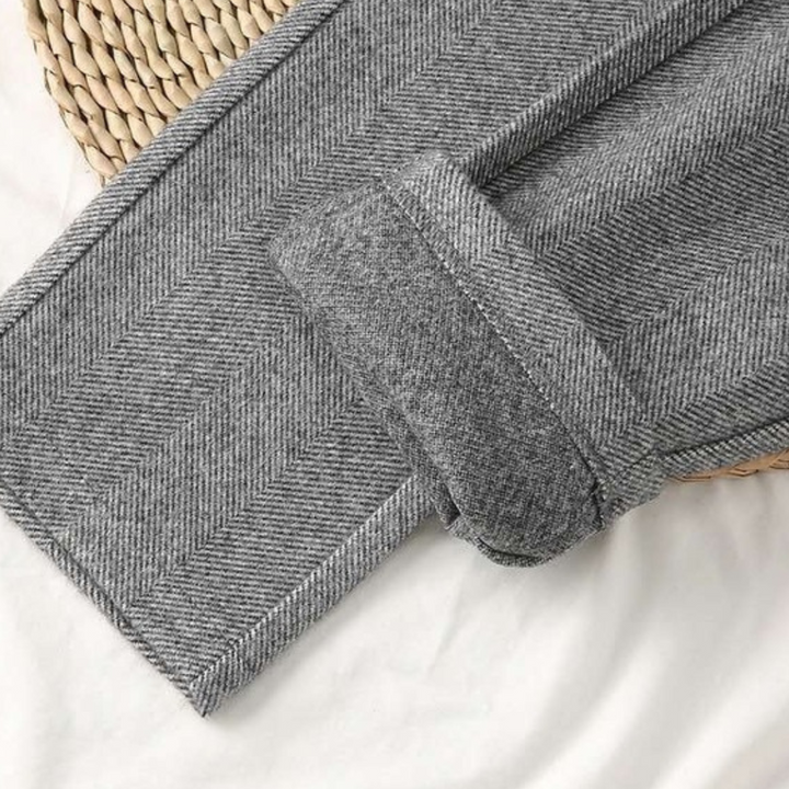 Pantalones de mujer elegantes de talle alto