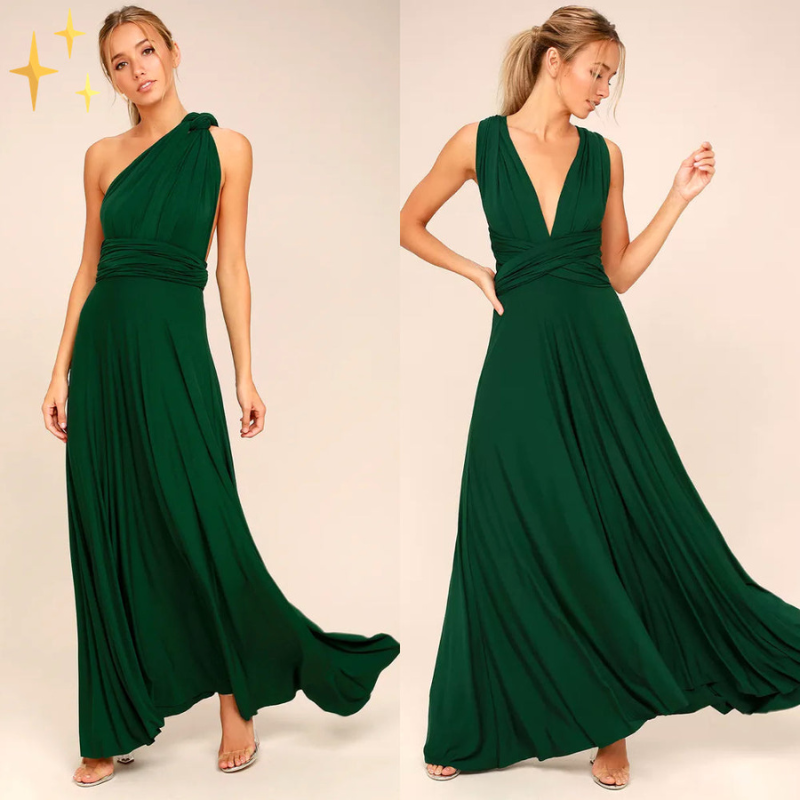 Elegantes Sommer-Wickelkleid für Damen - Elegante Kleider für vielseitige Anlässe