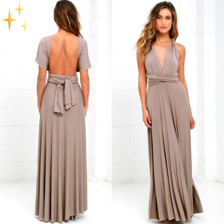 Elegantes Sommer-Wickelkleid für Damen - Elegante Kleider für vielseitige Anlässe