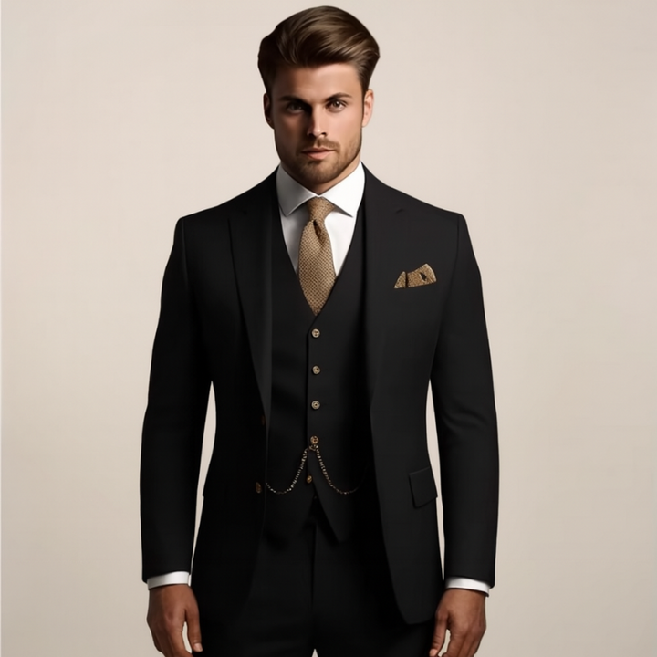 Abito Formale da Uomo Slim Fit a Tre Pezzi