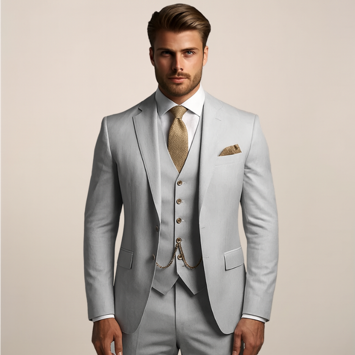 Abito Formale da Uomo Slim Fit a Tre Pezzi