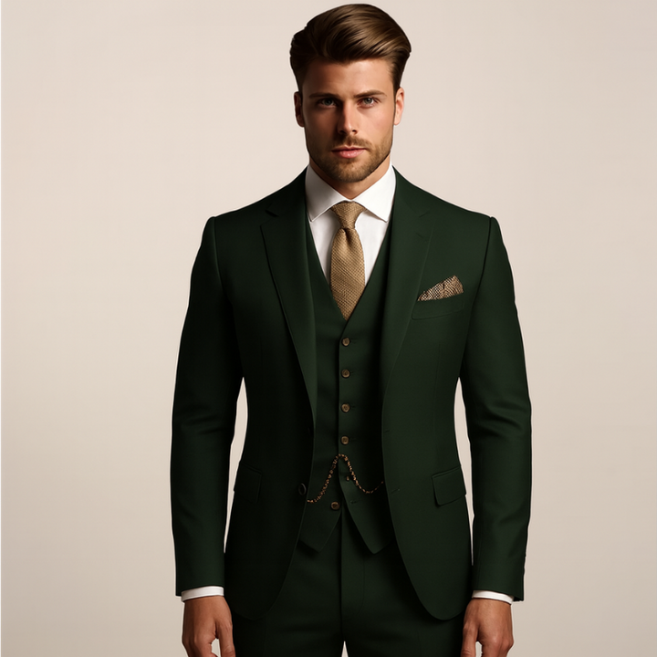 Abito Formale da Uomo Slim Fit a Tre Pezzi