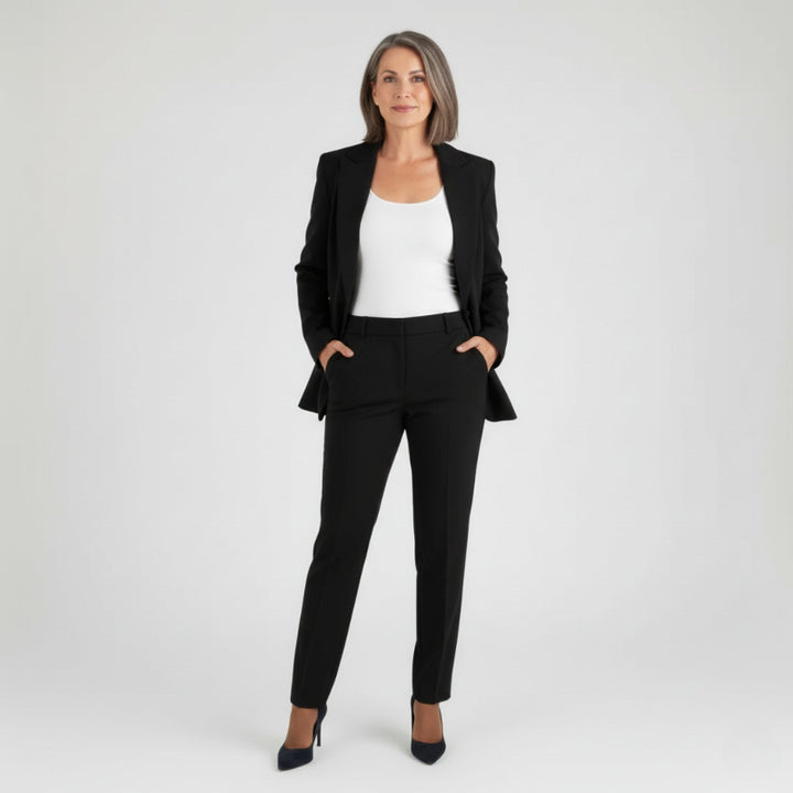 Abito da Donna Elegante con Blazer e Pantaloni - Abiti Cerimonia Donna, Vestiti Eleganti Donna, Look Sofisticato per Occasioni Formali 3