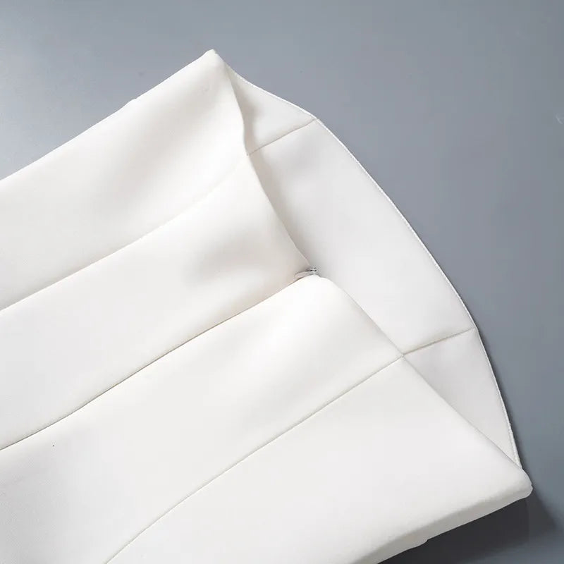Abito da Donna Mini Bodycon Elegante Senza Spalline per Serate e Occasioni Speciali 4