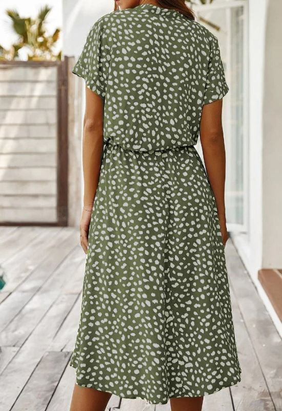 Elegantes Midi Sommerkleid für legere und formelle Anlässe