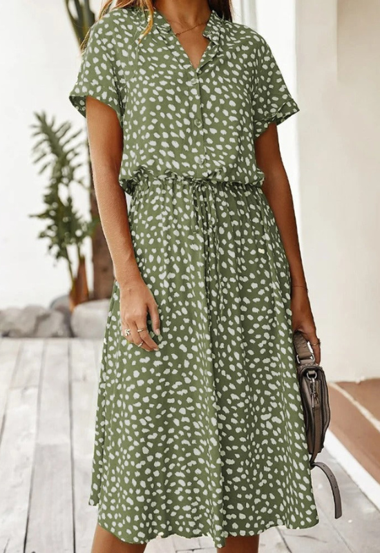 Elegantes Midi Sommerkleid für legere und formelle Anlässe