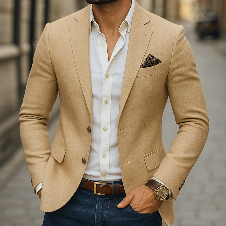 Blazer Business da Uomo Dal Taglio Moderno