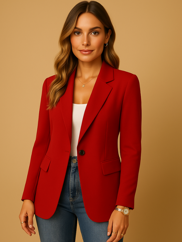 Elegante Damen Blazer Aderente
