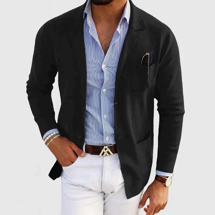 Blazer Uomo Elegante con Design Moderno e Silhouette Affusolata 2