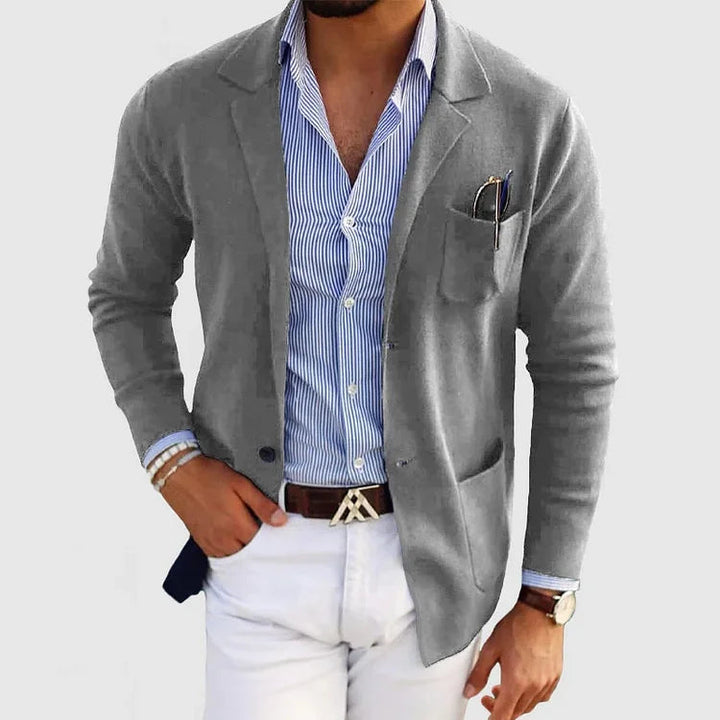 Blazer Uomo Elegante con Design Moderno e Silhouette Affusolata 4
