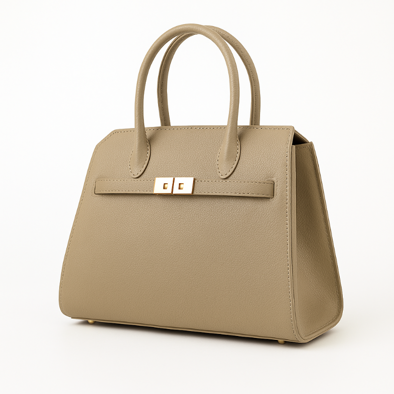 Borsa Donna Strutturata con Chiusura a Fibbia Elegante e Spaziosa per Ogni Occasione 1