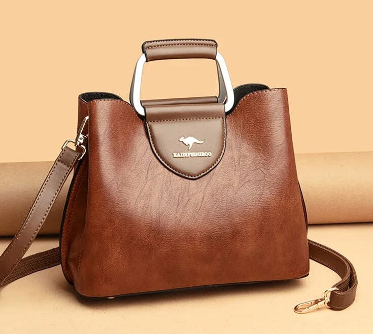 Borsa Elegante in Pelle Vegan per Donna con Compartimenti Interni Multipli 2