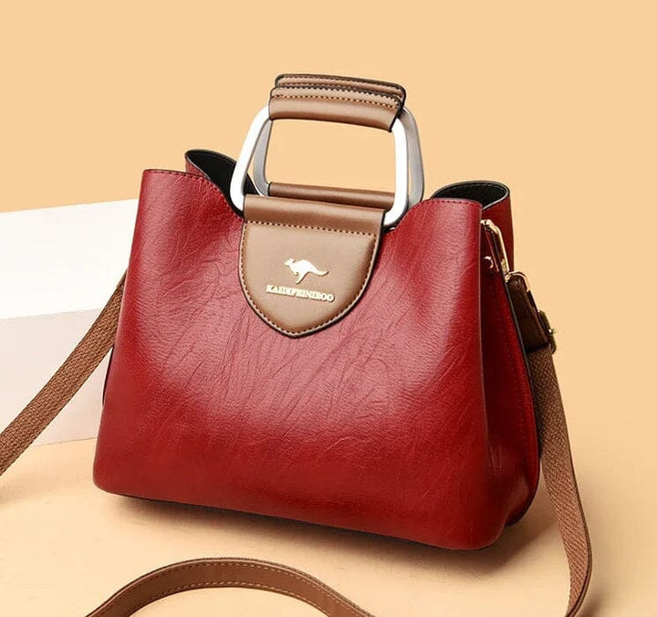 Borsa Elegante in Pelle Vegan per Donna con Compartimenti Interni Multipli 3