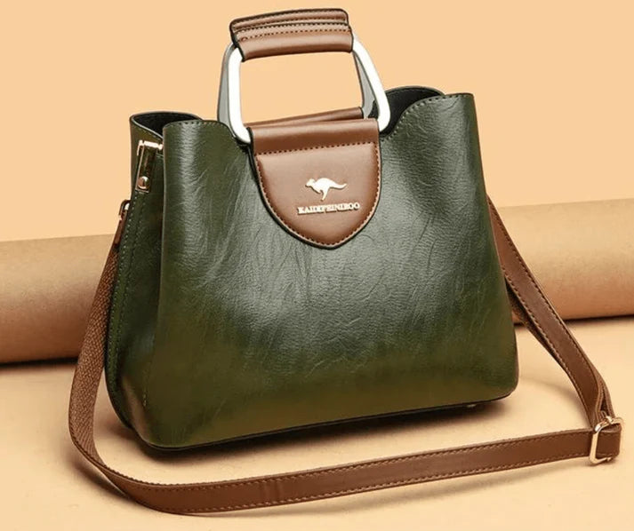 Borsa Elegante in Pelle Vegan per Donna con Compartimenti Interni Multipli 4
