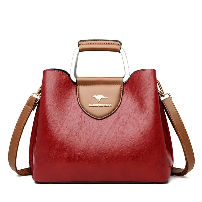 Borsa Elegante in Pelle Vegan per Donna con Compartimenti Interni Multipli 6