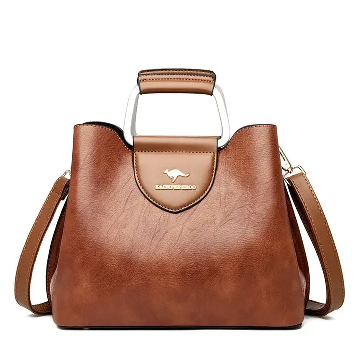 Borsa Elegante in Pelle Vegan per Donna con Compartimenti Interni Multipli 7