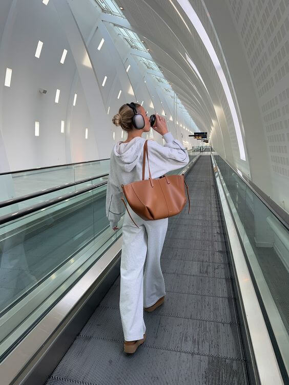 Borsa Tote Donna Grande e Resistente con Manici e Tracolla Staccabile 8